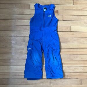 The North Face Toddler 3T Blue HyVent Fleece Upper Snow Ski Bibs Overalls Cargo